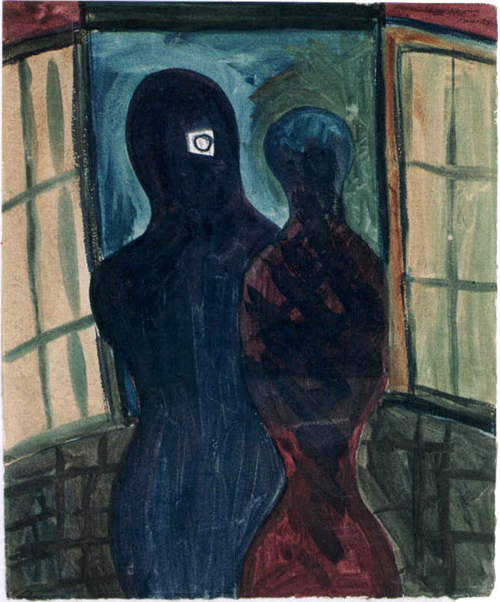 Ver galería de 9 pinturas: Con los anteojos de azufre (César Moro)